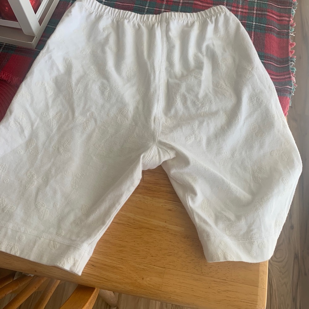 Tennis shorts.
